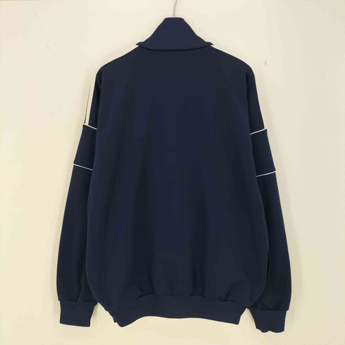 アディダス adidas 80s 万国旗 銀タグ ロゴ刺繍 3ライン トラックジャケット メンズ import:XL