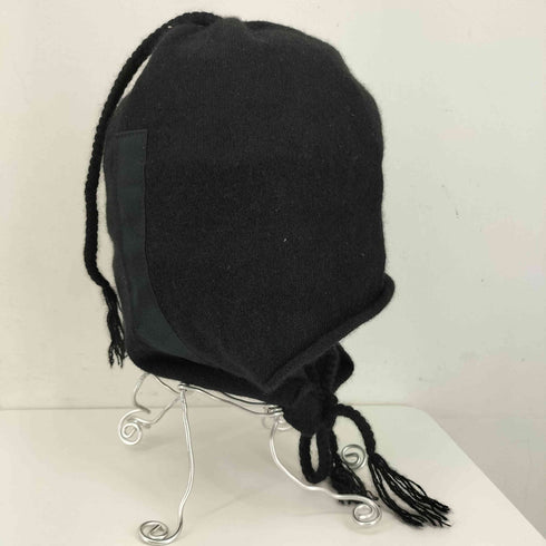 N NUMBER 00S 本人期 カシミヤ100イヤーフラップニット メンズ