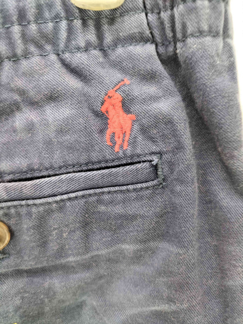 ポロラルフローレン POLO RALPH LAUREN CLASSIC FIT ボート 刺繍 総柄 イージー ショート パンツ ショーツ メンズ S