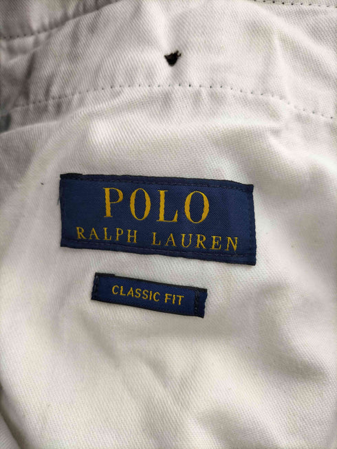 ポロラルフローレン POLO RALPH LAUREN CLASSIC FIT ボート 刺繍 総柄 イージー ショート パンツ ショーツ メンズ S