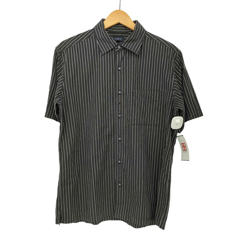 ジュンメン JUN MEN ストライプ S/S コットン シャツ メンズ JPN:L