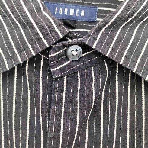 ジュンメン JUN MEN ストライプ S/S コットン シャツ メンズ JPN:L