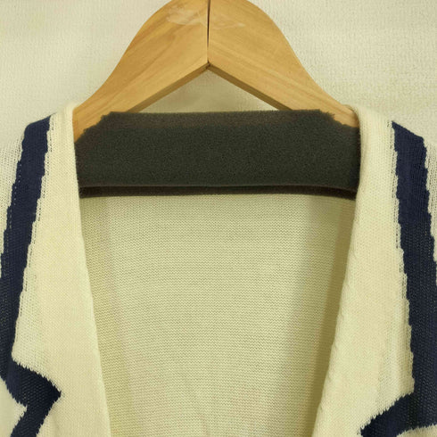 ネネット Ne-net カレッジニット Vネック 長袖 カーディガン レディース JPN:3