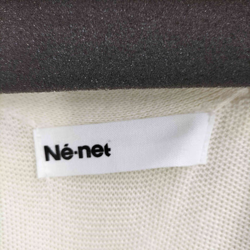ネネット Ne-net カレッジニット Vネック 長袖 カーディガン レディース JPN:3