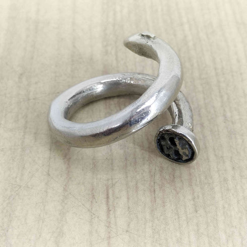 釘リング メンズ  17-18号