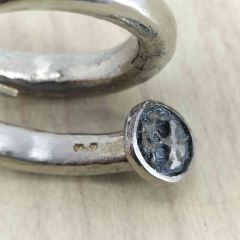 釘リング メンズ  17-18号