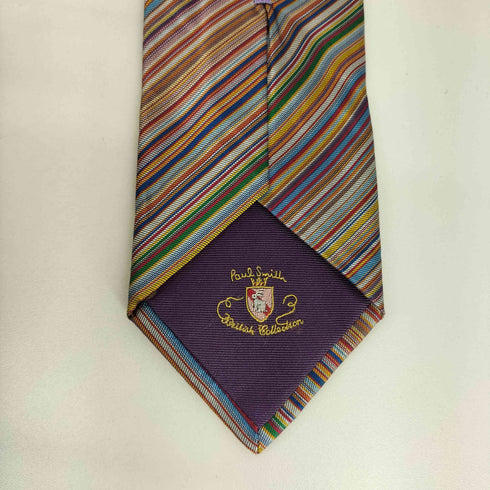 ポールスミス Paul Smith マルチカラー ストライプ ネクタイ メンズ