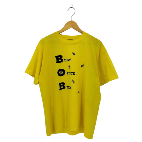 フルーツオブザルーム FRUIT OF THE LOOM 80s USA製 プリント クルーネック S/S Tシャツ メンズ import:L