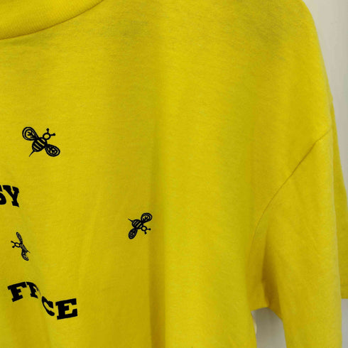 フルーツオブザルーム FRUIT OF THE LOOM 80s USA製 プリント クルーネック S/S Tシャツ メンズ import:L