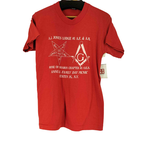 フルーツオブザルーム FRUIT OF THE LOOM 90S USA製 フロントプリント S/S Tシャツ メンズ import:M