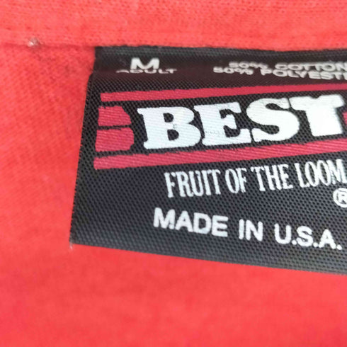 フルーツオブザルーム FRUIT OF THE LOOM 90S USA製 フロントプリント S/S Tシャツ メンズ import:M