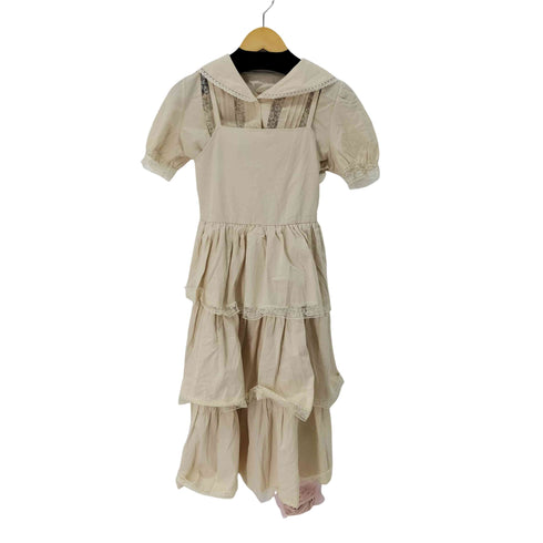 Song Forest レース フリル ブラウス ワンピース セットアップ メンズ S