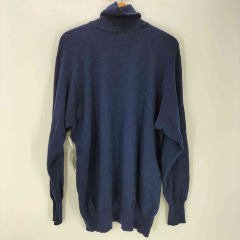 ポロバイラルフローレン Polo by RALPH LAUREN LAMBSWOOL ラムウール ポニー 刺繍 タートルネック ニット セーター メンズ import:L
