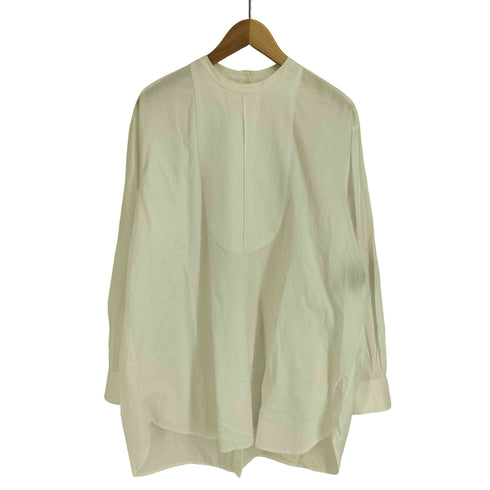 BOURRIENNE PARIS X 20SS コットン ノーカラー L/S シャツ レディース 38