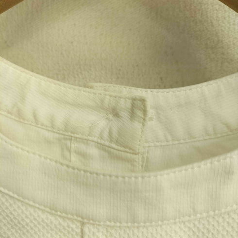 BOURRIENNE PARIS X 20SS コットン ノーカラー L/S シャツ レディース 38