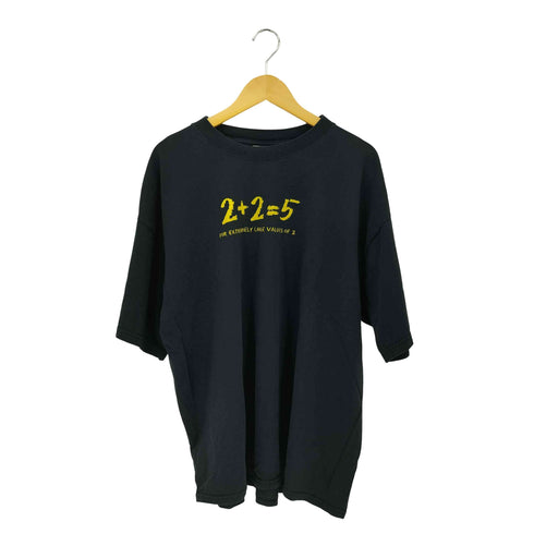 ギルダン GILDAN 2+2=5 プリントロゴ クルーネックTシャツ メンズ import:XXL