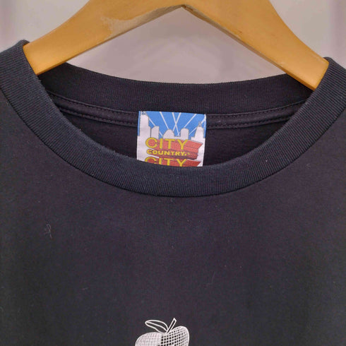 CITY COUNTRY CITY COTTON S/S T-SHIRT_Music always プリントTシャツ メンズ import:L