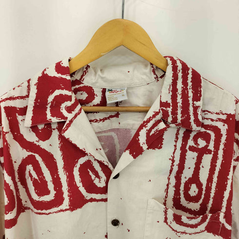 ゴーベアフット GO BareFoot 90s USA製 ハワイアン アロハ半袖シャツ メンズ import:XL