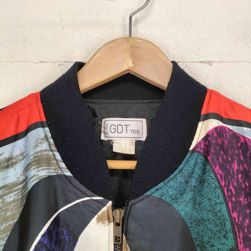 gdt too 90s アーティストプリントリブジャケット メンズ ONE SIZE
