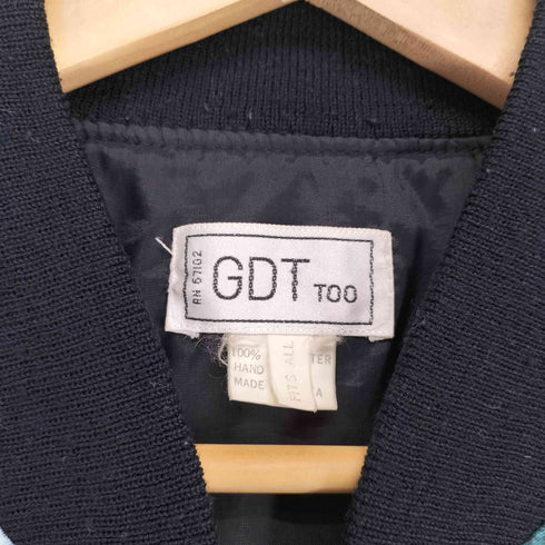 gdt too 90s アーティストプリントリブジャケット メンズ ONE SIZE