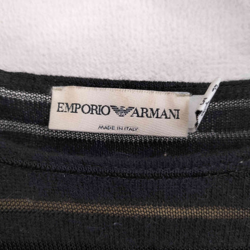 エンポリオアルマーニ EMPORIO ARMANI シアーカットソー レディース 38