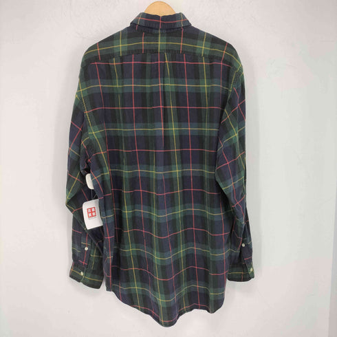 ポロバイラルフローレン Polo by RALPH LAUREN シンガポール製 ライトネルシャツ ボタンダウン メンズ import:L