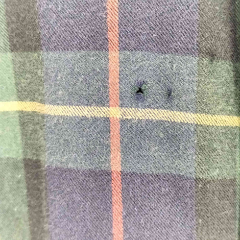 ポロバイラルフローレン Polo by RALPH LAUREN シンガポール製 ライトネルシャツ ボタンダウン メンズ import:L