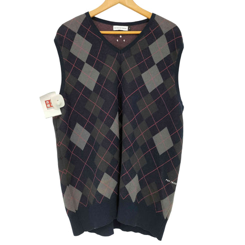 ポップトレーディングカンパニー POP TRADING COMPANY アーガイルベスト メンズ JPN:XL