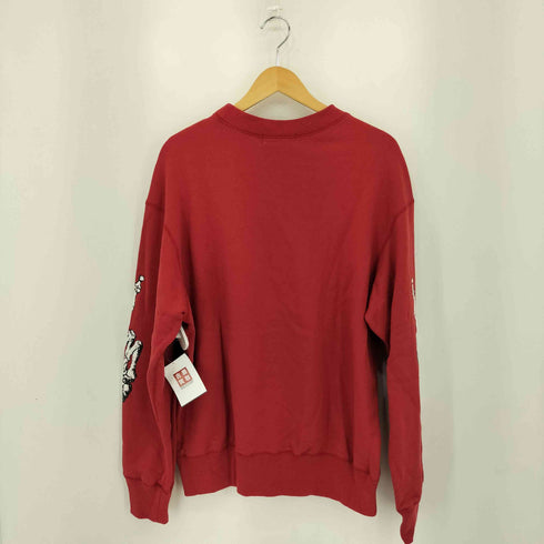 ENSOU. Peace Sweatshirt 袖プリント スウェット メンズ JPN:L