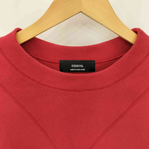 ENSOU. Peace Sweatshirt 袖プリント スウェット メンズ JPN:L