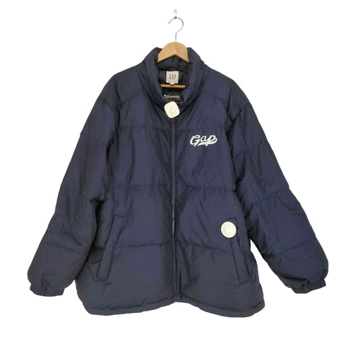 ギャップ Gap ロゴプリントダウンジャケット メンズ  XL