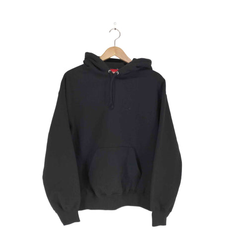 シュプリーム Supreme 25AW satin appliqué hooded sweatshirt メンズ S