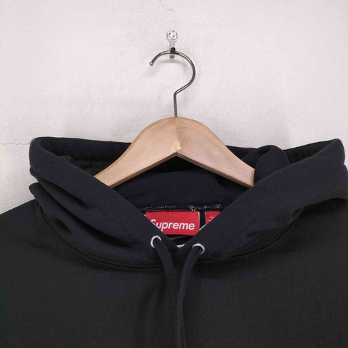 シュプリーム Supreme 25AW satin appliqué hooded sweatshirt メンズ S