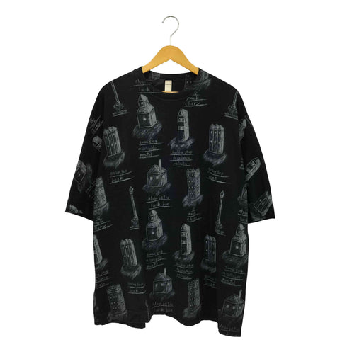 シンヤコズカ SHINYA KOZUKA IN THE PAINTING SCENERY 総柄 クルーネックTシャツ メンズ JPN:M