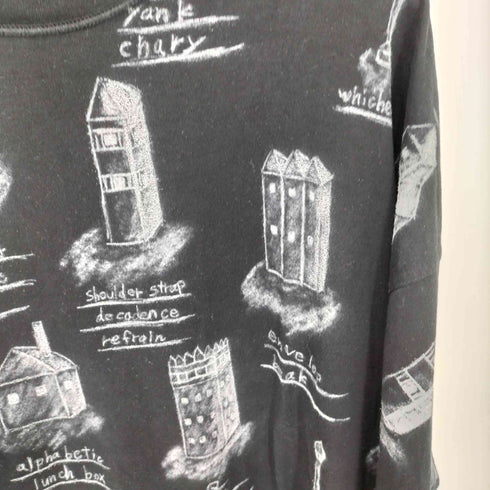 シンヤコズカ SHINYA KOZUKA IN THE PAINTING SCENERY 総柄 クルーネックTシャツ メンズ JPN:M
