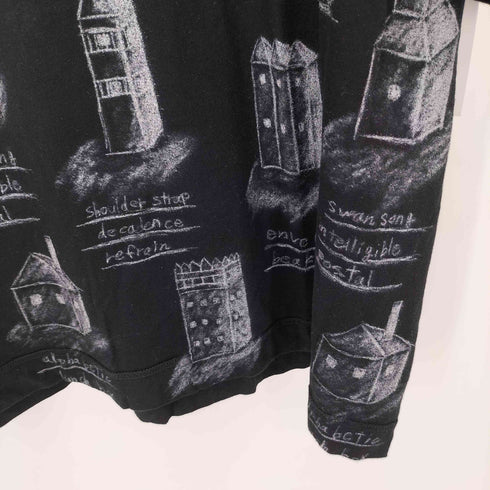 シンヤコズカ SHINYA KOZUKA IN THE PAINTING SCENERY 総柄 クルーネックTシャツ メンズ JPN:M