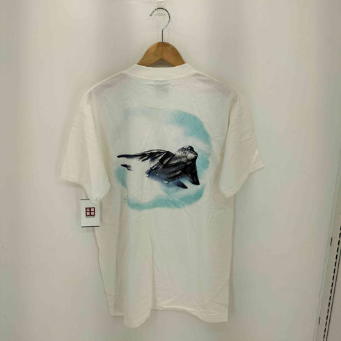 オニータ ONEITA 97年コピーライト SOPHOS エアフォースバックプリント クルーネック半袖Tシャツ カットソー メンズ L