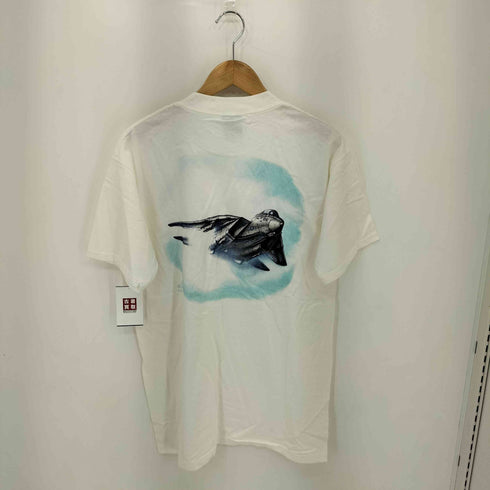 オニータ ONEITA 97年コピーライト SOPHOS エアフォースバックプリント クルーネック半袖Tシャツ カットソー メンズ L