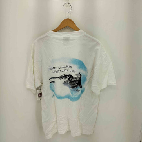 オニータ ONEITA 97年コピーライト SOPHOS エアフォースバックプリント クルーネック半袖Tシャツ カットソー メンズ L