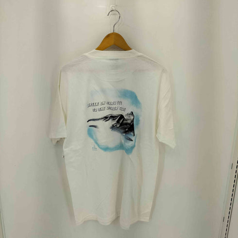 オニータ ONEITA 97年コピーライト SOPHOS エアフォースバックプリント クルーネック半袖Tシャツ カットソー メンズ XL