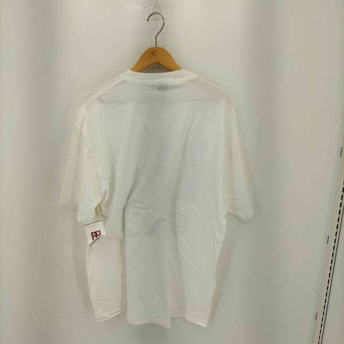 ヘインズ Hanes 90-00s USA製 二枚タグ Beechcraft Bananza フロントプリント クルーネック半袖Tシャツ カットソー メンズ XL