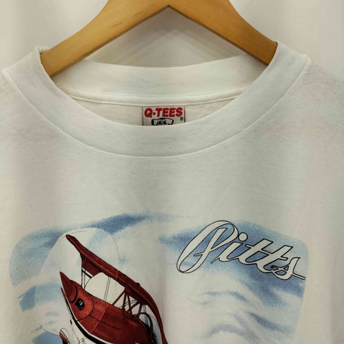 Q-TEES 97年コピーライト USA製 Pitts クルーネック 半袖Tシャツ カットソー メンズ XXL