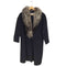 カシミヤ CASHMERE リアルファー付 カシミヤ100 ロングコート レディース 11A2