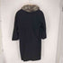 カシミヤ CASHMERE リアルファー付 カシミヤ100 ロングコート レディース 11A2