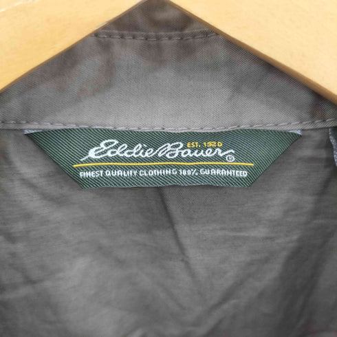 エディーバウアー Eddie Bauer ノースリーブシャツ プリーツデザイン ワンピース レディース  PS