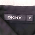 ダナキャランニューヨーク DKNY レーヨンポリ ノースリーブ ポロシャツワンピース レディース