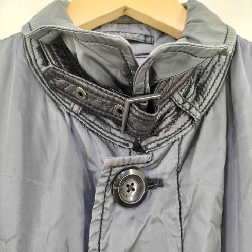 アルマーニコレツィオーニ ARMANI COLLEZIONI チンスト ナイロンステンカラーコート メンズ 50