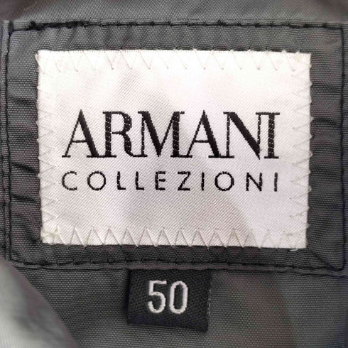 アルマーニコレツィオーニ ARMANI COLLEZIONI チンスト ナイロンステンカラーコート メンズ  50