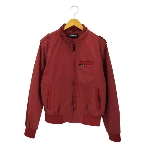 メンバーズオンリー MEMBERS ONLY ジップアップ リブデザイン シングルジャケット メンズ M