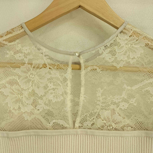 フレイアイディー FRAY I.D レースコンビリブニットプルオーバー レディース FREE